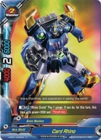 Card Rhino - Neo Enforcer ver.E - Future Card BuddyFight card