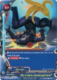 Why is there a banana peel here!? - Neo Enforcer ver.E - Future Card BuddyFight card