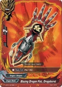 Blazing Dragon Fist, Dragoburst - Neo Enforcer ver.E - Future Card BuddyFight card
