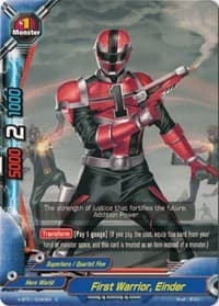 First Warrior, Einder - Neo Enforcer ver.E - Future Card BuddyFight card