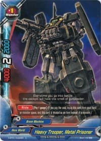 Heavy Trooper, Metal Prisoner - Neo Enforcer ver.E - Future Card BuddyFight card