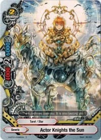Actor Knights the Sun - Neo Enforcer ver.E - Future Card BuddyFight card