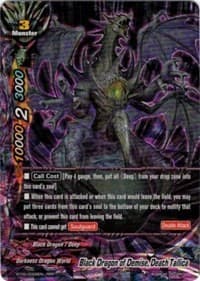 Black Dragon of Demise, Death Tallica - Break to the Future - Future Card BuddyFight card