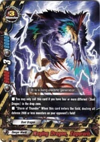 Raging Dragon, Zagararis - Great Clash!! Dragon VS Danger - Future Card BuddyFight card