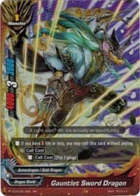 Gauntlet Sword Dragon - Break to the Future - Future Card BuddyFight card