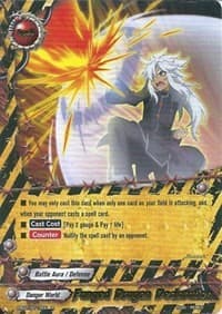Fanged Dragon Declaration - Great Clash!! Dragon VS Danger - Future Card BuddyFight card