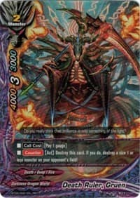 Death Ruler, Gruen - Break to the Future - Future Card BuddyFight card