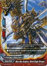 Blue Sky Knights, Slash Eagle Dragon - Great Clash!! Dragon VS Danger - Future Card BuddyFight card