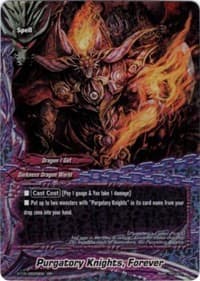 Purgatory Knights, Forever - Break to the Future - Future Card BuddyFight card
