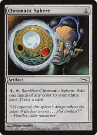 Chromatic Sphere - Mirrodin - Magic: The Gathering card