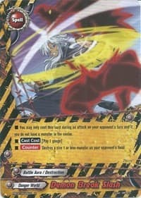 Demon Break Slash - Great Clash!! Dragon VS Danger - Future Card BuddyFight card