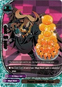 Demon Sommelier, Zagan - Break to the Future - Future Card BuddyFight card