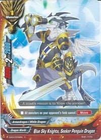 Blue Sky Knights, Seeker Penguin Dragon - Great Clash!! Dragon VS Danger - Future Card BuddyFight card