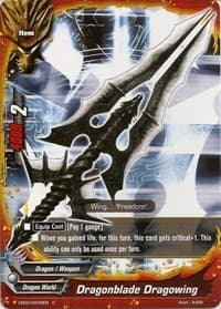 Dragonblade, Dragowing - Great Clash!! Dragon VS Danger - Future Card BuddyFight card