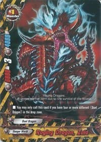 Raging Dragon, Zald - Great Clash!! Dragon VS Danger - Future Card BuddyFight card