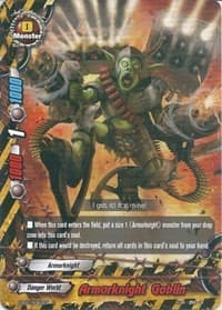 Armorknight Goblin - Great Clash!! Dragon VS Danger - Future Card BuddyFight card
