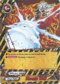 Phoenix Wall - Great Clash!! Dragon VS Danger - Future Card BuddyFight card