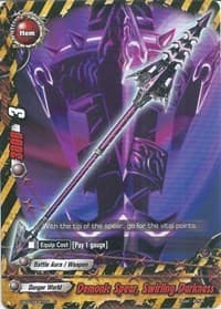 Demonic Spear, Swirling Darkness - Great Clash!! Dragon VS Danger - Future Card BuddyFight card