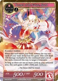 Keeper of the Future, Skuld - The Moonlit Savior - Force of Will card