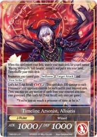 The Observer // Timeline Arsonist, Alisaris - The Moonlit Savior - Force of Will card