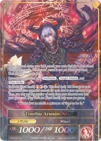 The Observer // Timeline Arsonist, Alisaris (Full Art) - The Moonlit Savior - Force of Will card