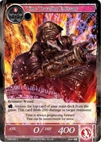Time Traveling Emissary - The Moonlit Savior - Force of Will card