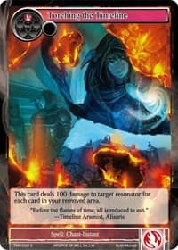 Torching the Timeline - The Moonlit Savior - Force of Will card