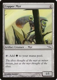 Copper Myr - Mirrodin - Magic: The Gathering card