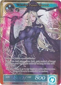 Valentina, Puppet Monarch (Full Art) - The Moonlit Savior - Force of Will card