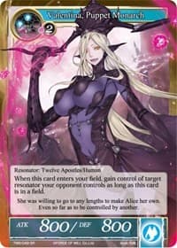 Valentina, Puppet Monarch - The Moonlit Savior - Force of Will card