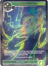 Foment of the World Tree (Full Art) - The Moonlit Savior - Force of Will card