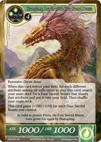 Huanglong, Leader of the Four Sacred Beasts - The Moonlit Savior - Force of Will card