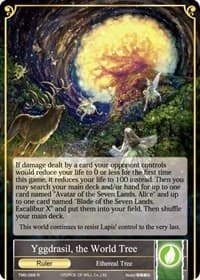 Yggdrasil, the World Tree - The Moonlit Savior - Force of Will card