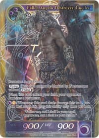 Fallen Angelic Destroyer, Lucifer (Full Art) - The Moonlit Savior - Force of Will card