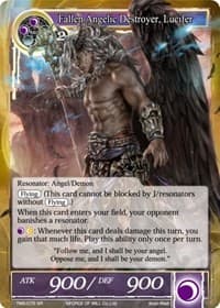 Fallen Angelic Destroyer, Lucifer - The Moonlit Savior - Force of Will card