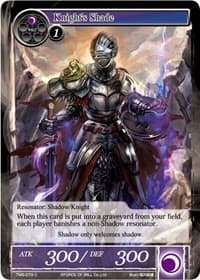 Knight's Shade - The Moonlit Savior - Force of Will card