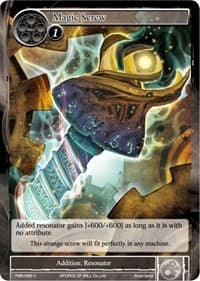 Magic Screw - The Moonlit Savior - Force of Will card