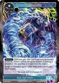 Space-Time Anomaly - The Moonlit Savior - Force of Will card
