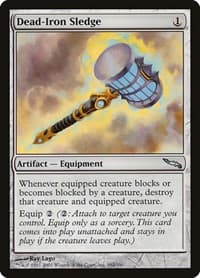 Dead-Iron Sledge - Mirrodin - Magic: The Gathering card
