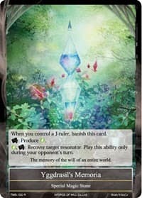 Yggdrasil's Memoria - The Moonlit Savior - Force of Will card