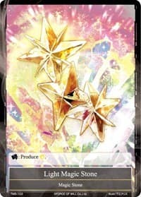 Light Magic Stone - The Moonlit Savior - Force of Will card