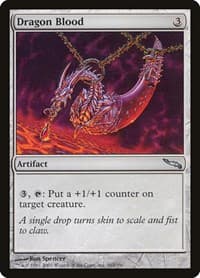 Dragon Blood - Mirrodin - Magic: The Gathering card