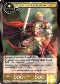 Tristan, the Knight of Sorrow - The Moonlit Savior - Force of Will card