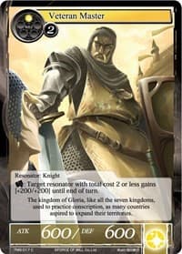 Veteran Master - The Moonlit Savior - Force of Will card