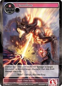 Demonflame - The Moonlit Savior - Force of Will card