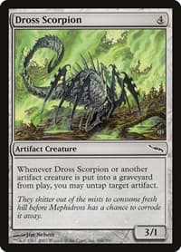 Dross Scorpion - Mirrodin - Magic: The Gathering card
