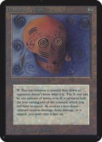 Illusionary Mask - Alpha Edition - Magic: The Gathering card