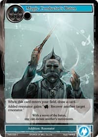 Magic Conductor's Baton - The Moonlit Savior - Force of Will card