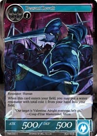 Peasant Revolt - The Moonlit Savior - Force of Will card