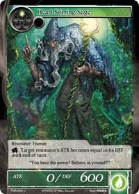 Heart Stirring Sage - The Moonlit Savior - Force of Will card
